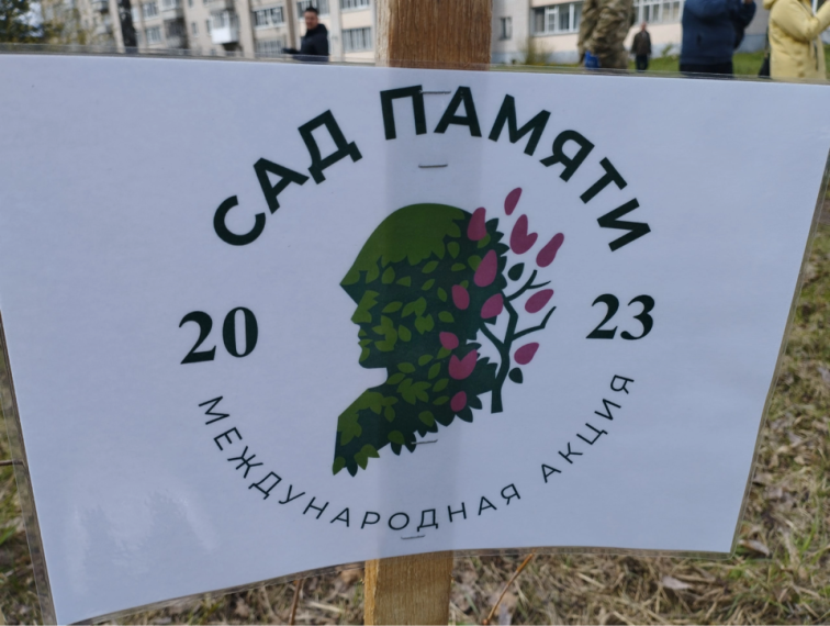 Сотрудники ОСФР по Вологодской области приняли участие в   международной акции «Сад памяти».
